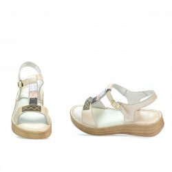 Damensandalen 5040-1 beige