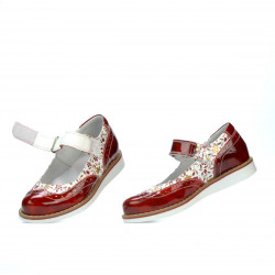 Kinderschuhe 153 roter Lack