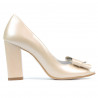 Damen Sandalen 1271 beige perlmutt
