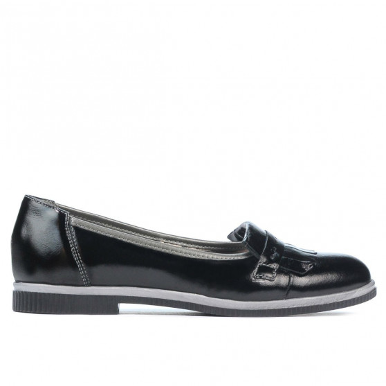 Damen Freizeitschuhe 699 Schwarzlack kombiniert Damen Freizeitschuhe 699 Schwarzlack kombiniert