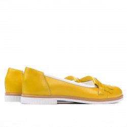 Damen Casual-Schuhe 699 gelb kombiniert