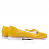 Damen Casual-Schuhe 699 gelb kombiniert