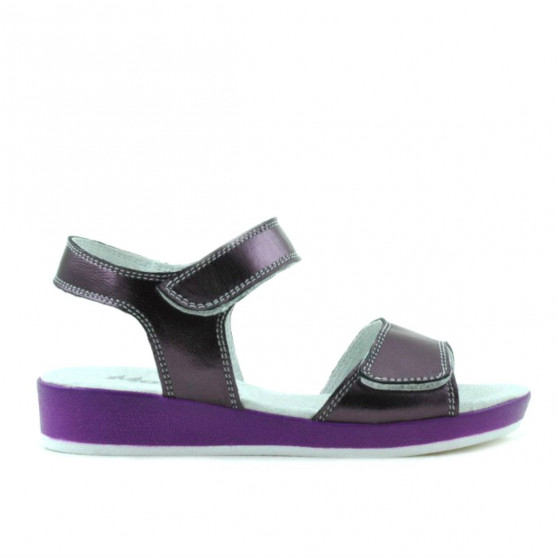Kindersandalen 532 Perlmutt-Lila Kindersandalen 532 Perlmutt-Lila