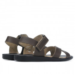 Herren Sandalen 345 Kaffee