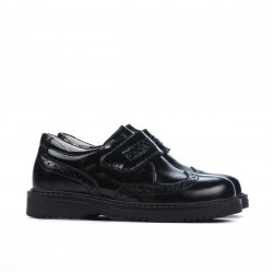 Kleinkinderschuhe 65c schwarzer Lack