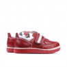 Kleinkinderschuhe 64c rot+weiß