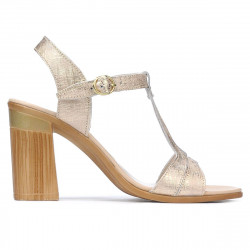 Damen-Sandalen 5055 goldfarben