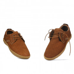 Herrenschuhe aus Wildleder 871 braun