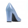Damen elegante Schuhe 1261 Lack Blau