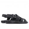 Herren Sandalen 314 Tuxon Schwarz