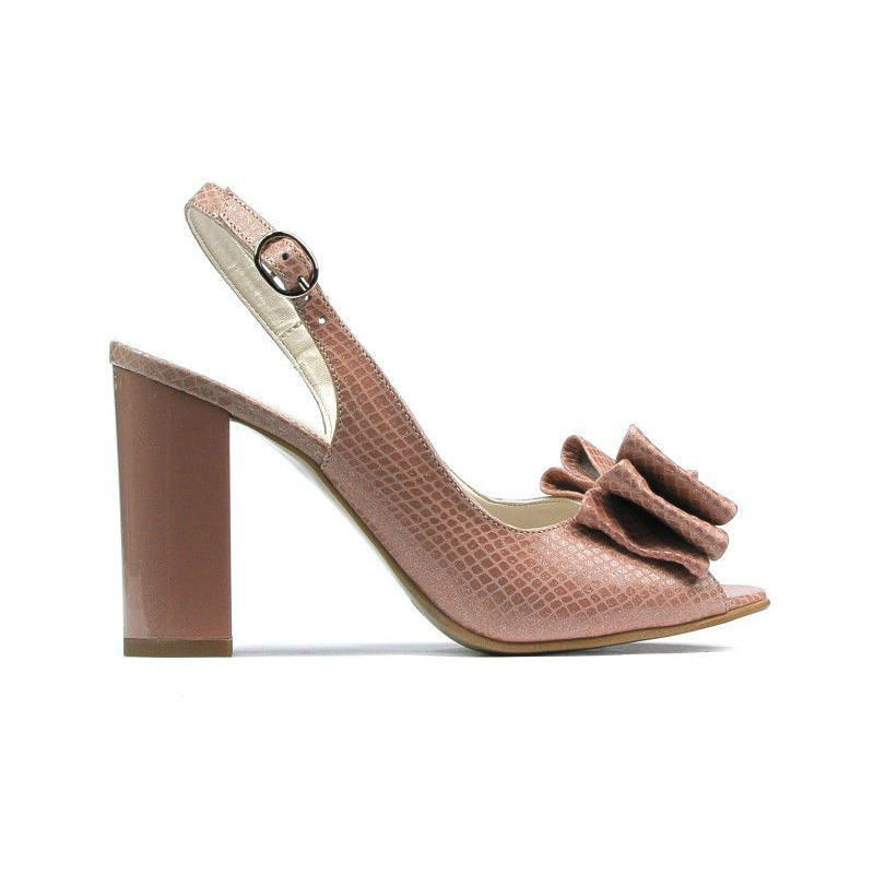 Damen Sandalen 1256 Python Nude