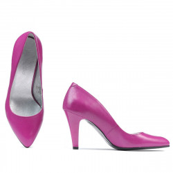 Elegante Damenschuhe 1234 zinnoberrot