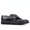 Herren Freizeitschuhe 831 schwarz kombiniert