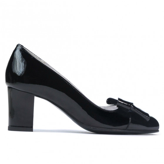 Elegante Damenschuhe 1265-1 in schwarzem Lack Elegante Damenschuhe 1265-1 in schwarzem Lack