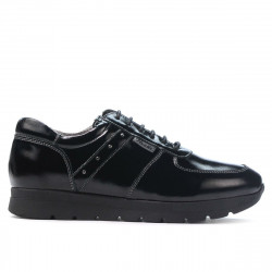 Damensportschuhe 6003 schwarzer Lack
