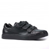 Herren Sportschuhe 893sc schwarz Klettverschluss