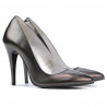 Elegante Damenschuhe 1241 Perlmuttbraun