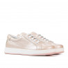 Kinderhalbschuhe 167 Perlmutt-Puder