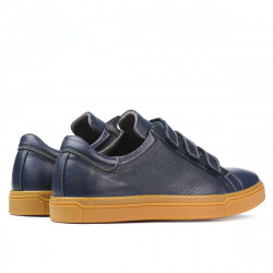 Herren Sportschuhe 893sc indigo Klettverschluss