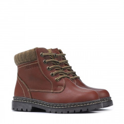 Kleine Kinderschuhe 29c Cognac