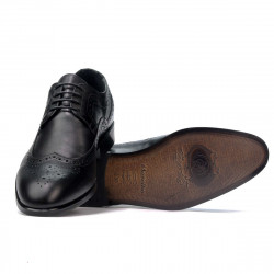 Elegante Herrenschuhe 892m schwarz (große Größen)