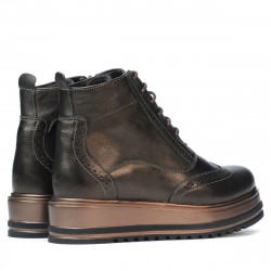 Damenstiefeletten 3332 kupferfarben
