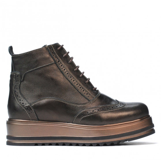 Damenstiefeletten 3332 kupferfarben Damenstiefeletten 3332 kupferfarben