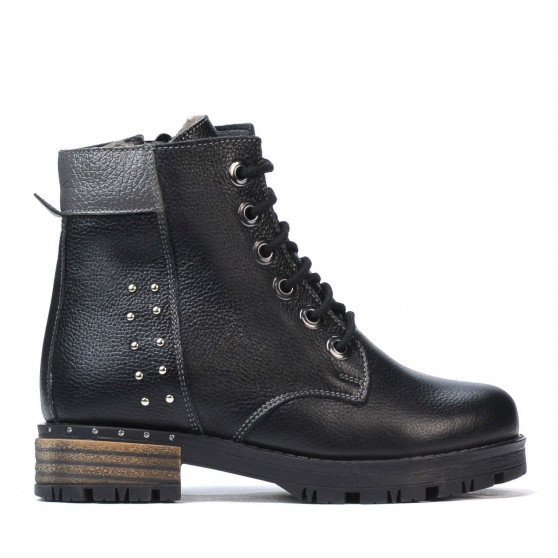 Kinderstiefel 3014 schwarz Kinderstiefel 3014 schwarz