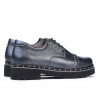Damenschuhe lässig 6009 perlmutt anthrazit