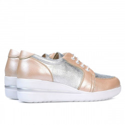 Damen Freizeitschuhe 6006 Puder kombiniert