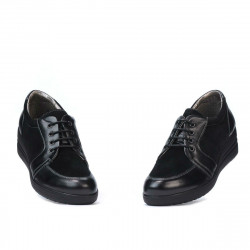 Damen-Casual-Schuhe 6006 schwarz kombiniert