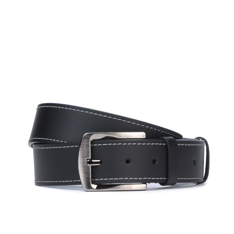 Herren-/Damen-Gürtel 01bc schwarz
