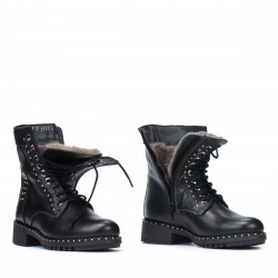 Damenstiefel 3333 schwarz