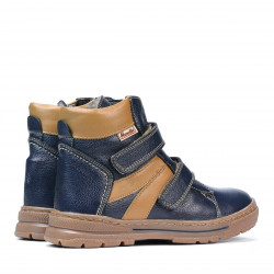 Kinderstiefel 3015 indigo kombiniert