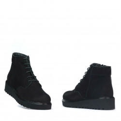Damenstiefeletten 3335 schwarzes Bufo