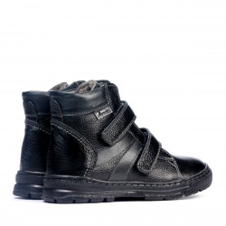 Kinderstiefel 3015 Schwarz kombiniert