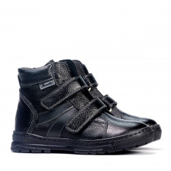Kinderstiefel 3015 Schwarz kombiniert