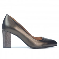 Elegante Damen-Schuhe 1273 perlmuttbraun