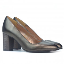 Elegante Damen-Schuhe 1273 perlmuttbraun