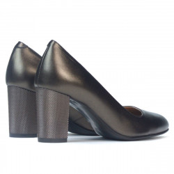 Elegante Damen-Schuhe 1273 perlmuttbraun