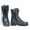 Damenstiefel 3337 perlgrau