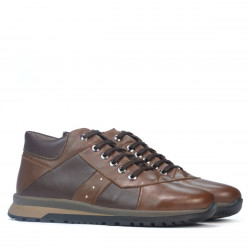 Casual-Schuhe Herren 4110 braun+kaffee