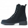 Damenstiefeletten 3336 schwarzes Bufo