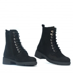 Damenstiefeletten 3336 schwarzes Bufo