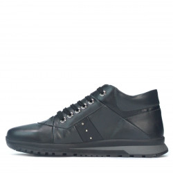 Casual-Schuhe Herren 4110 schwarz+grau