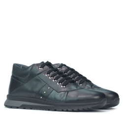 Casual-Schuhe Herren 4110 schwarz+grau