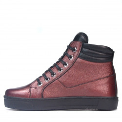 Stiefel 3339 Bordeaux Perlmutt