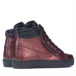 Stiefel 3339 Bordeaux Perlmutt