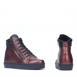 Stiefel 3339 Bordeaux Perlmutt