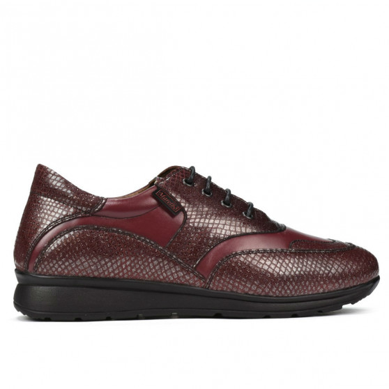 Damen Sport/Freizeit Schuhe 6005 bordeaux kombiniert Damen Sport/Freizeit Schuhe 6005 bordeaux kombiniert